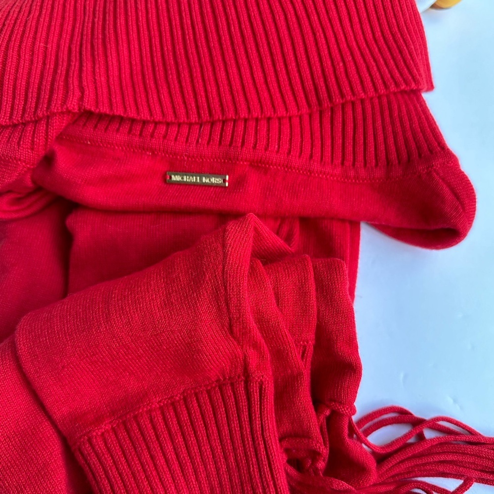 Michael MichaelKors Red Turtle neck sweater Size M - Picture 10 of 16
